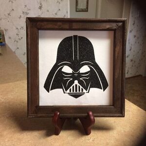 Star Wars Darth Vader framed picture